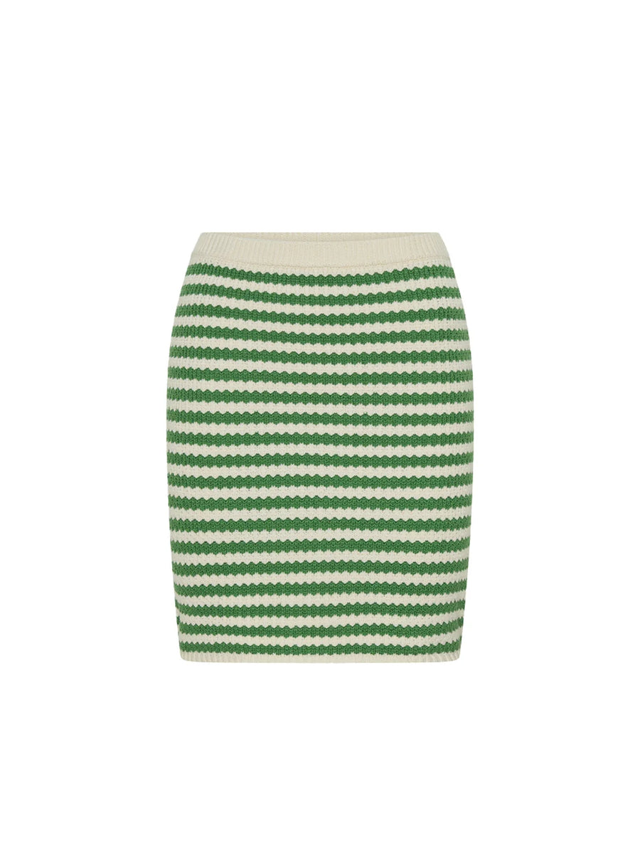 KIVARI - Corinne Knit Mini Skirt In Stripe