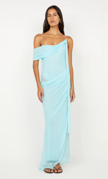 Bec + Bridge - Danka Asym Maxi Dress in Turquoise