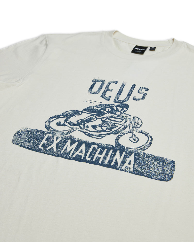 DEUS - Old Turps Tee in Vintage White