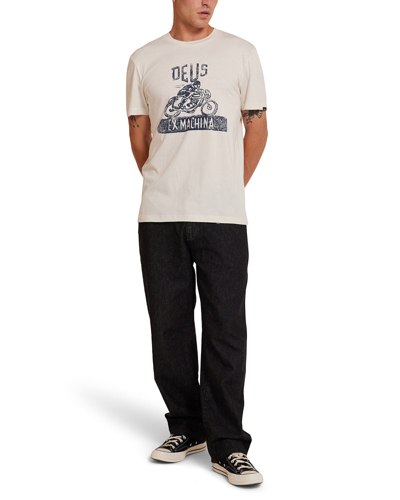 DEUS - Old Turps Tee in Vintage White