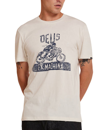 DEUS - Old Turps Tee in Vintage White