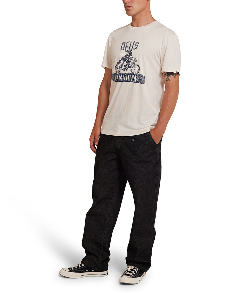 DEUS - Old Turps Tee in Vintage White