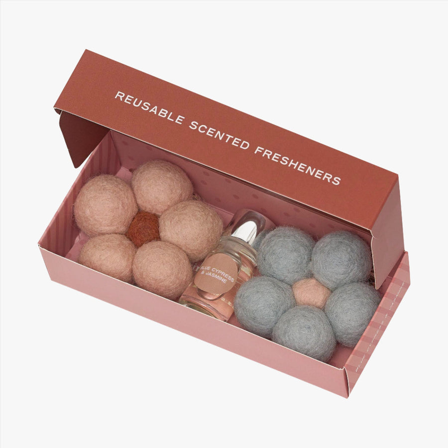 HOME DWELLER - Felt Fresheners in Blue Cypress + Jasmine