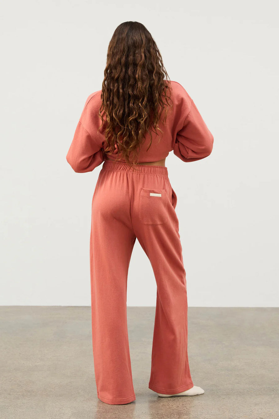 Zulu & Zephyr - Fleece Sport Sweat Pant in Banksia