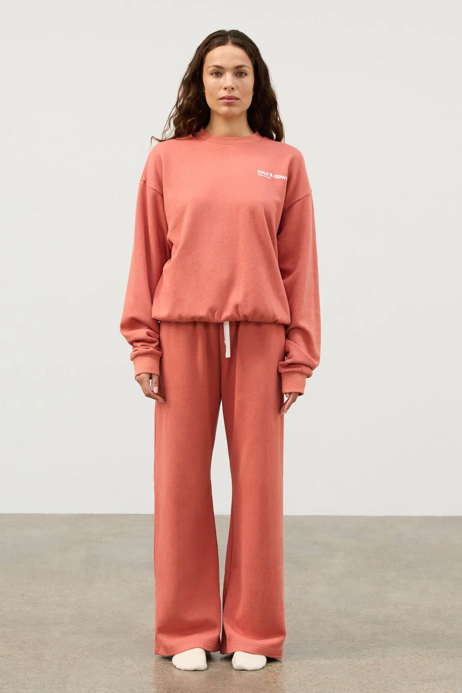 Zulu & Zephyr - Fleece Sport Sweat Pant in Banksia