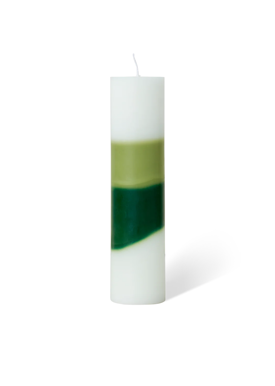 Black Blaze - Flow Candle in Green