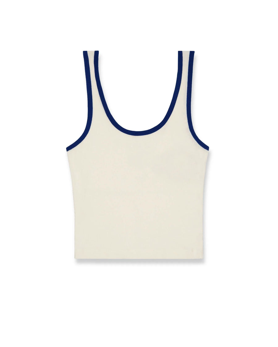 Brixton - Ford Banner Ringer A-Tank in Wimbledon White