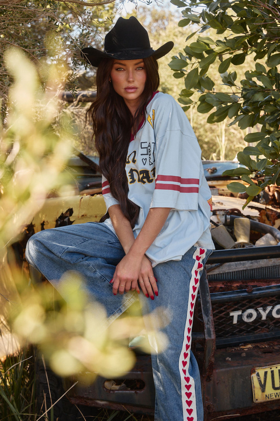 Sabbi - The Very Oversized Born Original Tee in Sky
