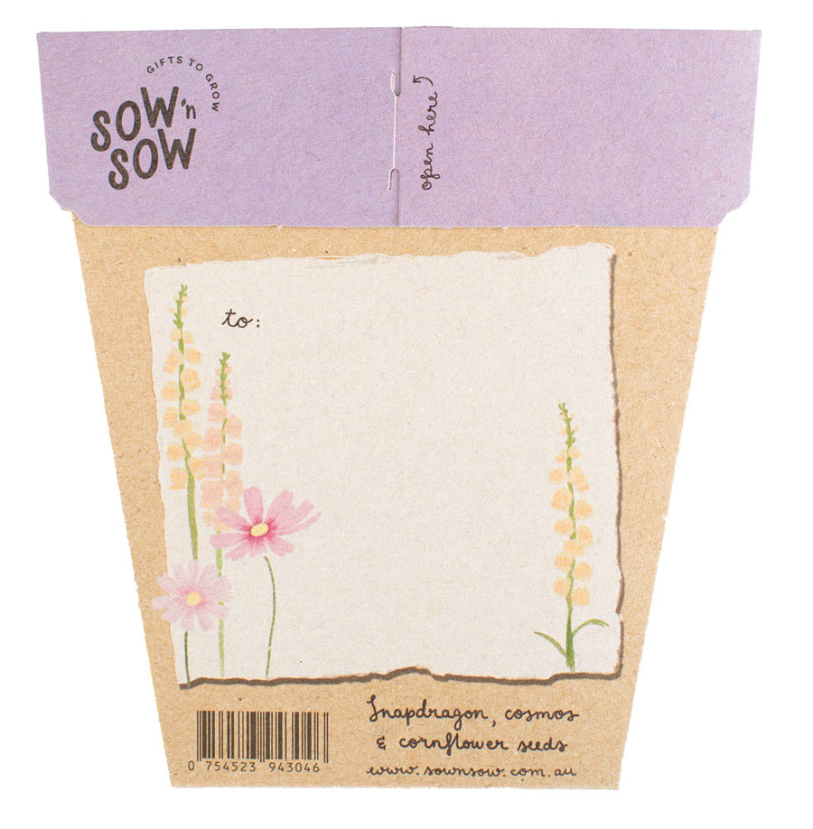 SOW 'N SOW - Birthday Picnic Gift of Seeds