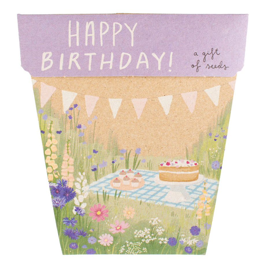 SOW 'N SOW - Birthday Picnic Gift of Seeds