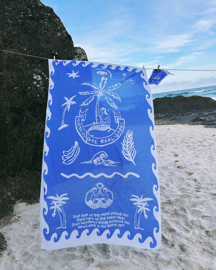 Sabbi - That's a Wrap Sarong - Blue Mermaid