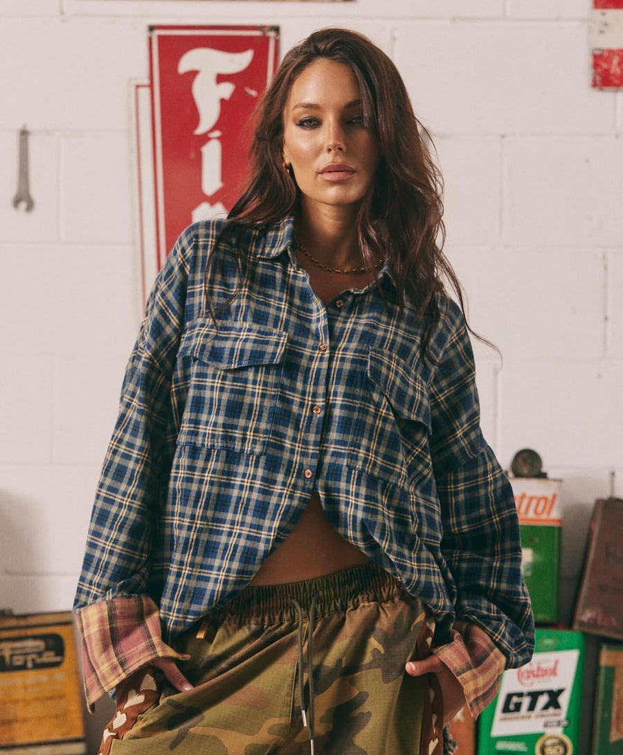 Sabbi - Be YOUtiful Sabbi Hotel Flannel Shirt