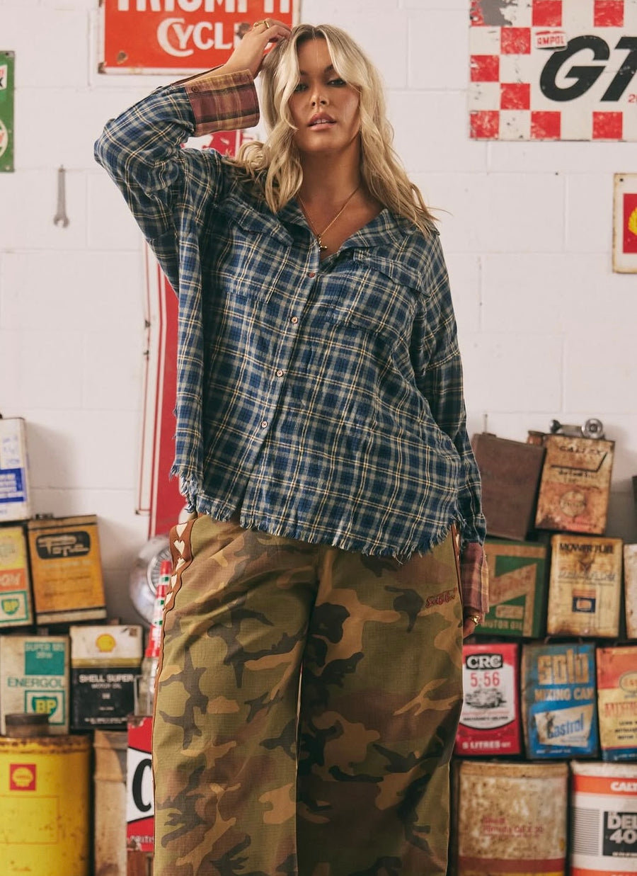 Sabbi - Be YOUtiful Sabbi Hotel Flannel Shirt