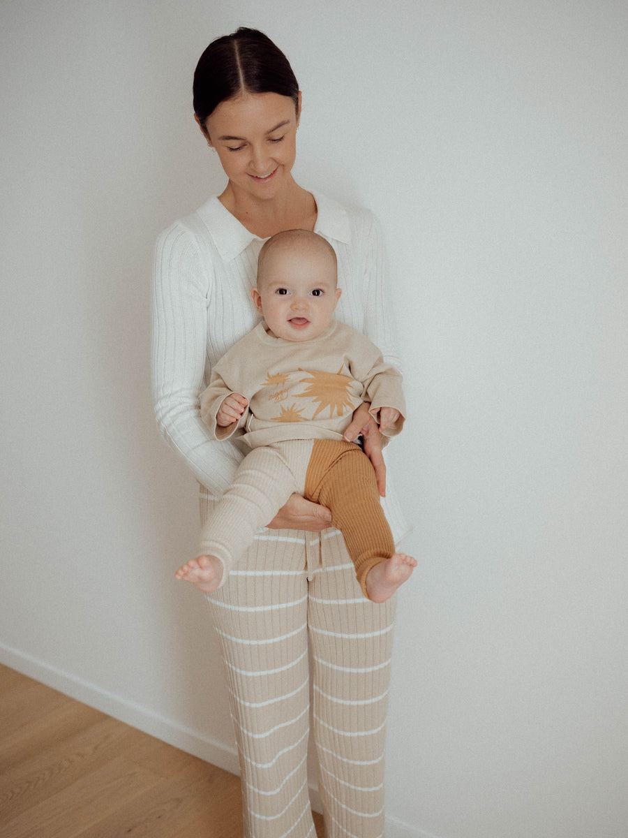 Ziggy Lou - Long Sleeve Tee in Flare