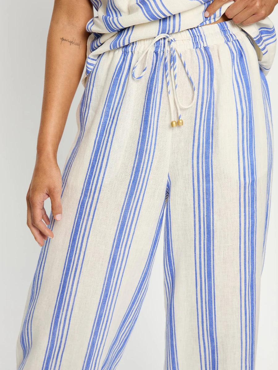 Kivari - Isabelle Pants in Blue Stripe