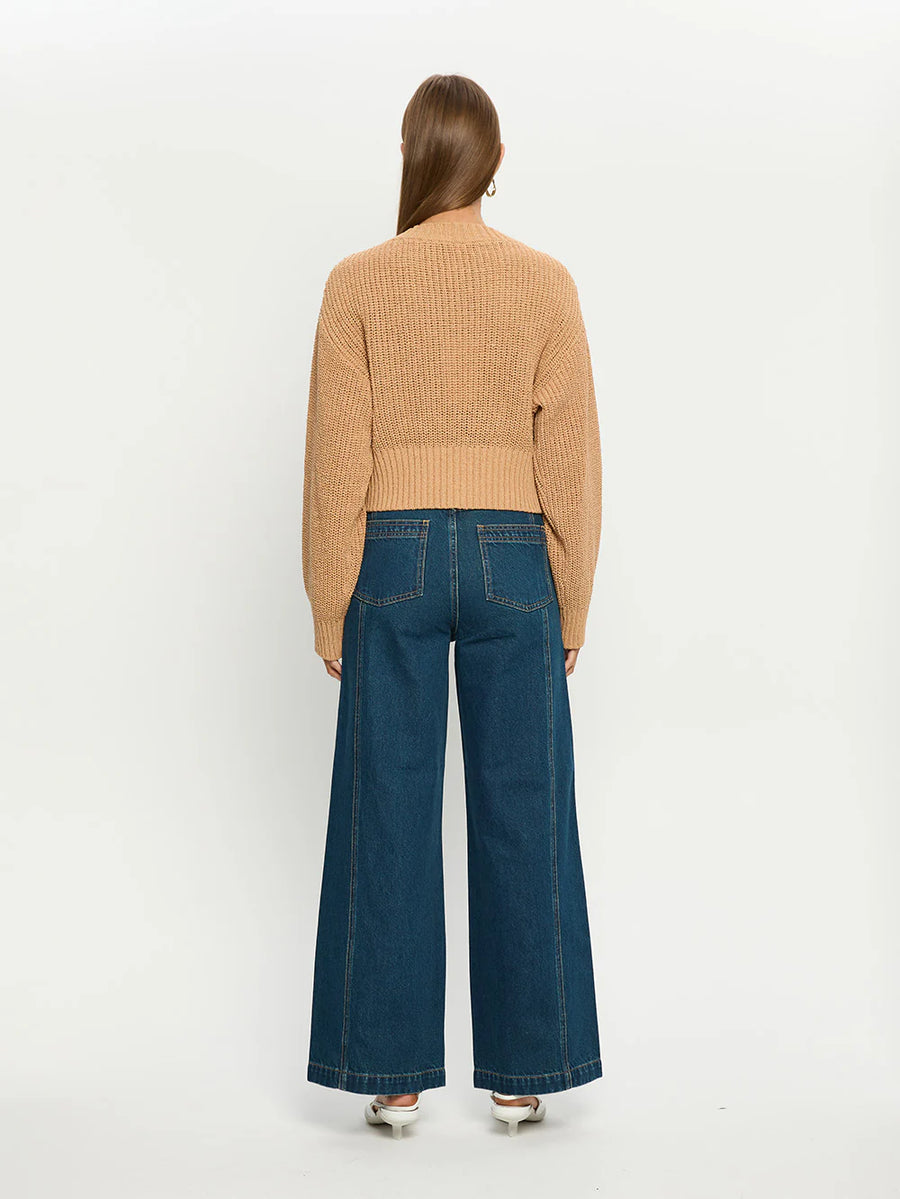 Kivari - Ivy Knit Sweater in Latte