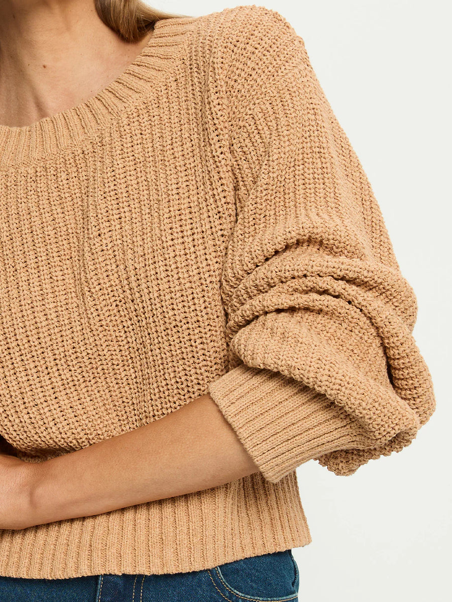 Kivari - Ivy Knit Sweater in Latte
