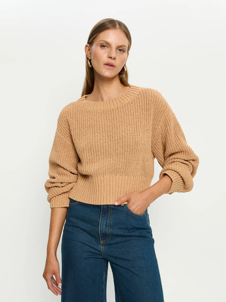 Kivari - Ivy Knit Sweater in Latte