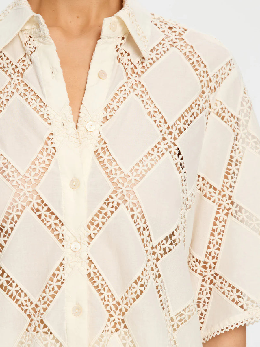 KIVARI - Izzy Shirt In Cream