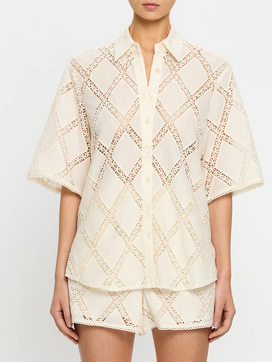 KIVARI - Izzy Shirt In Cream