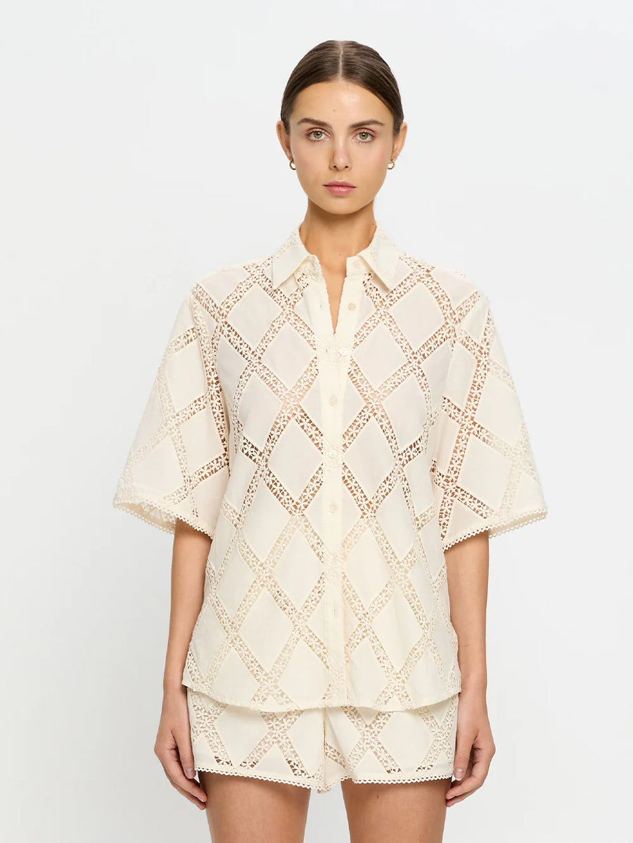 KIVARI - Izzy Shirt In Cream
