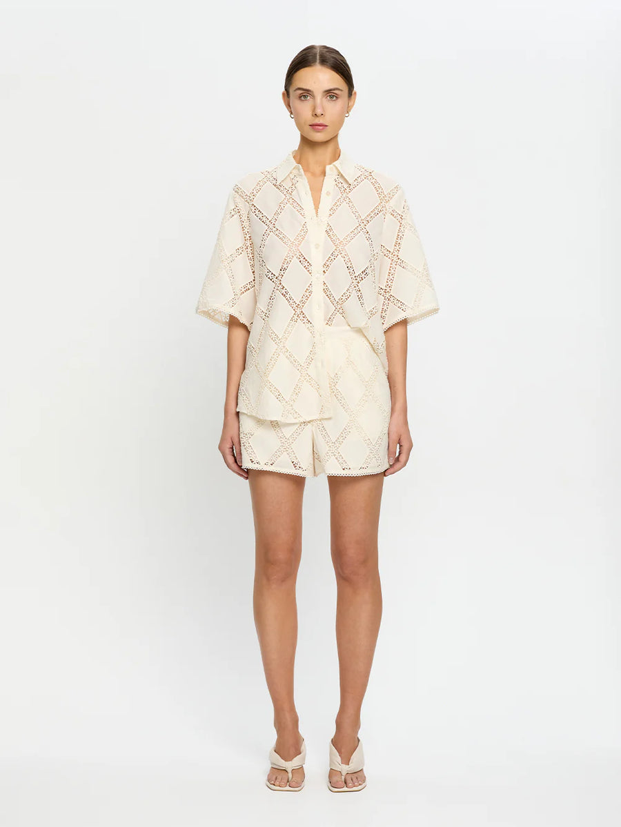 KIVARI - Izzy Shirt In Cream