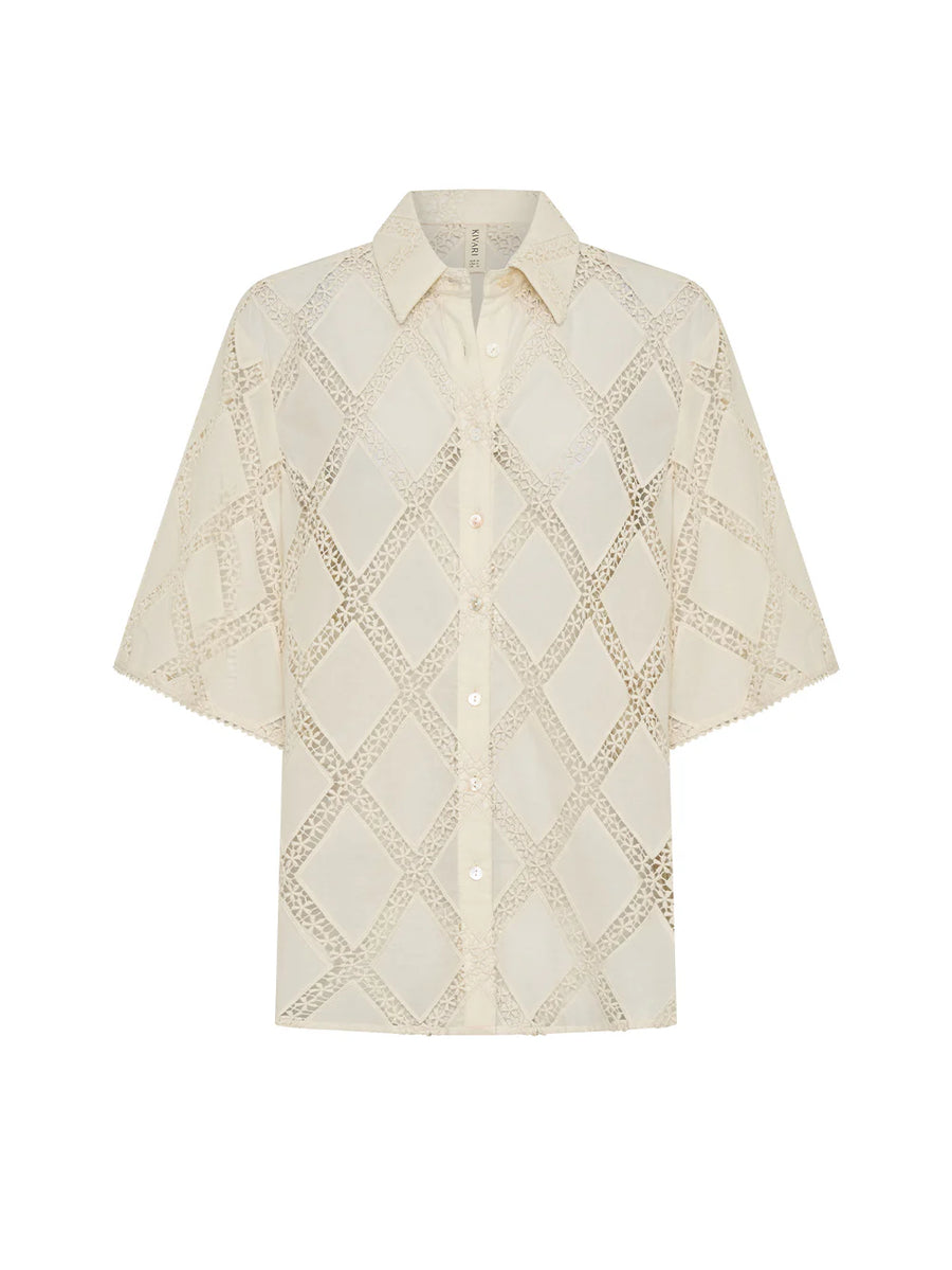 KIVARI - Izzy Shirt In Cream