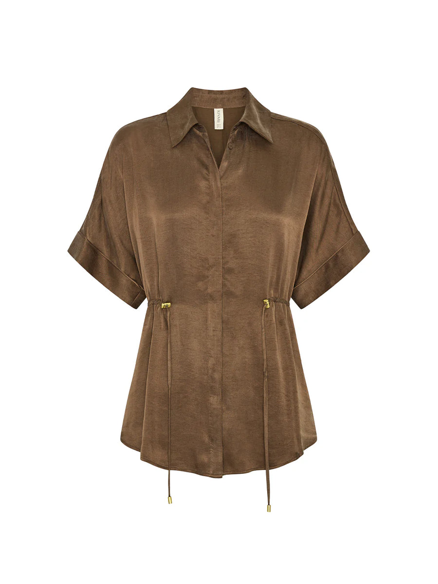 Kivari - Jaxon Shirt in Mocha