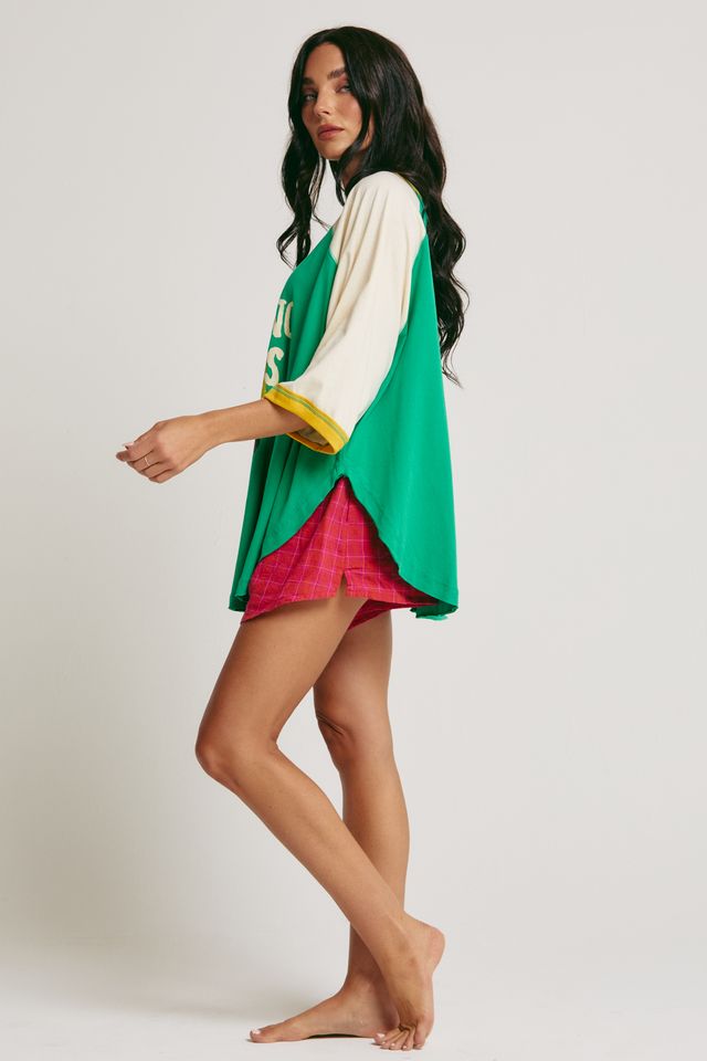 SABBI - The Raglan Dance Tee in Green