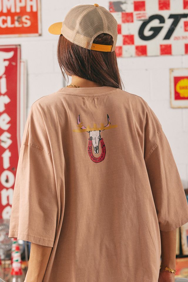 Sabbi - The Very Oversized  The Rodeo Tee in Blush