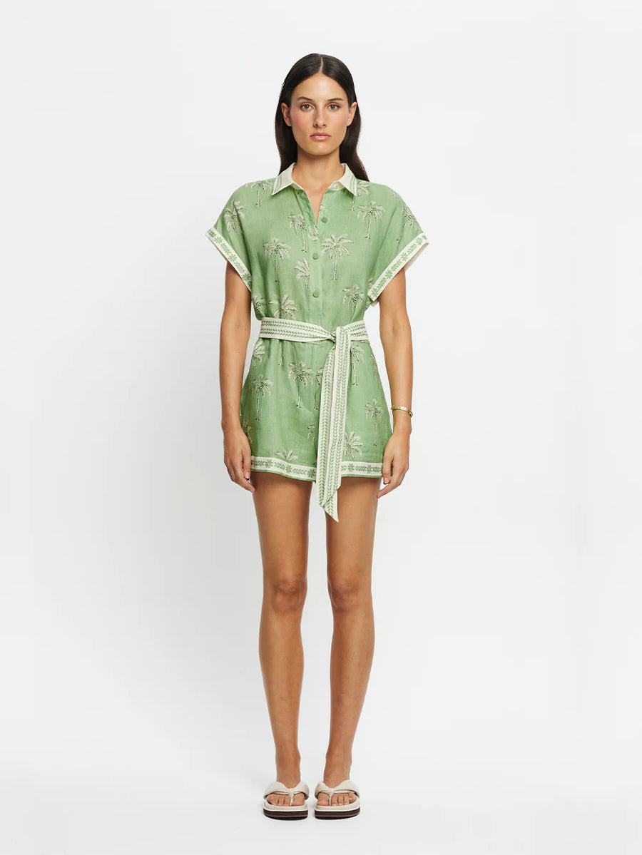 KIVARI - Kaelia Playsuit In Kaelia