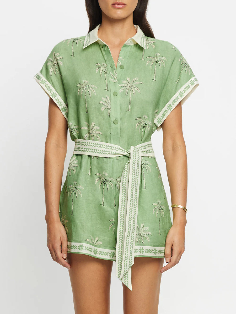 KIVARI - Kaelia Playsuit In Kaelia