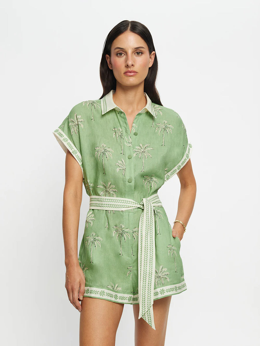 KIVARI - Kaelia Playsuit In Kaelia