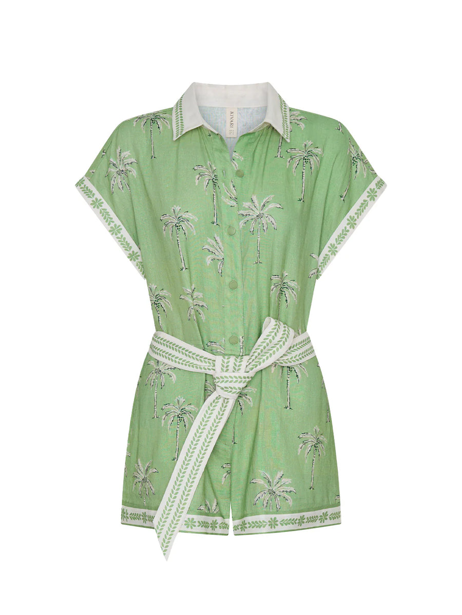 KIVARI - Kaelia Playsuit In Kaelia