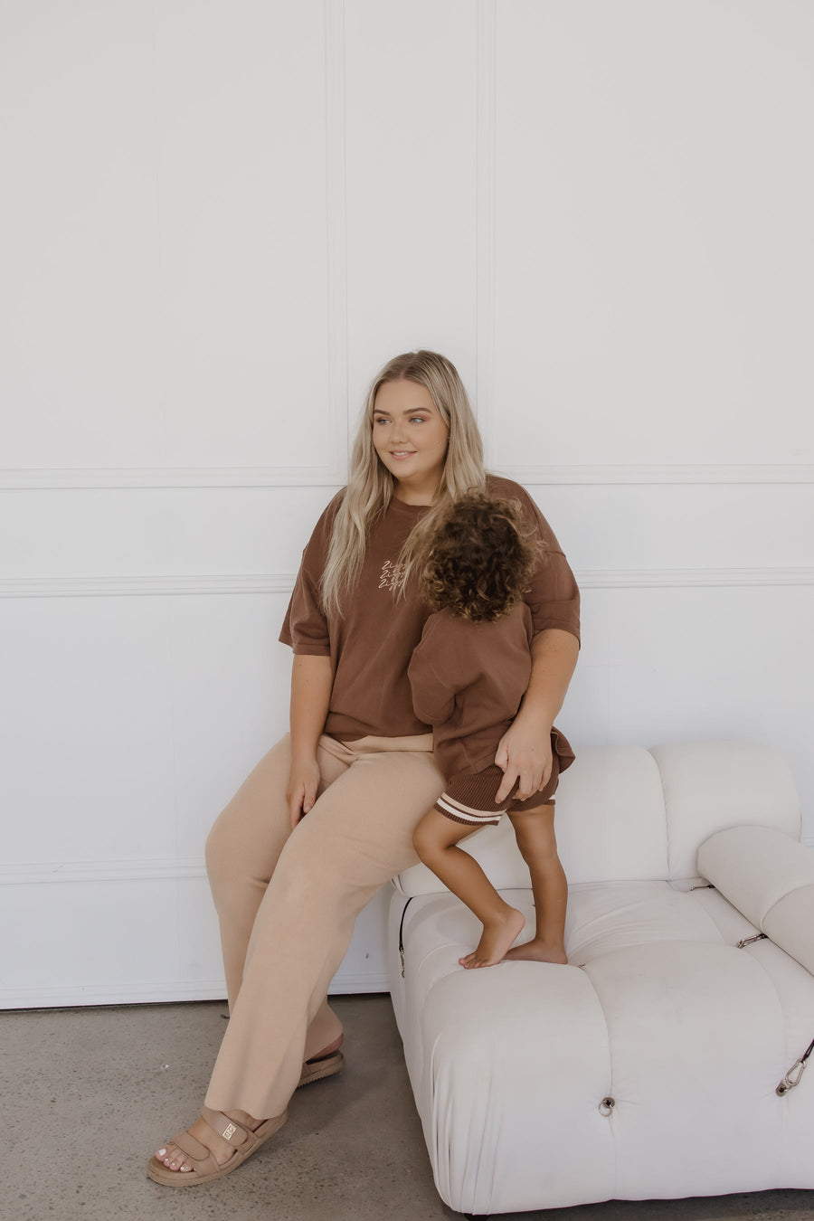 Ziggy Lou - Signature Tee in Chocolate (WOMENS)