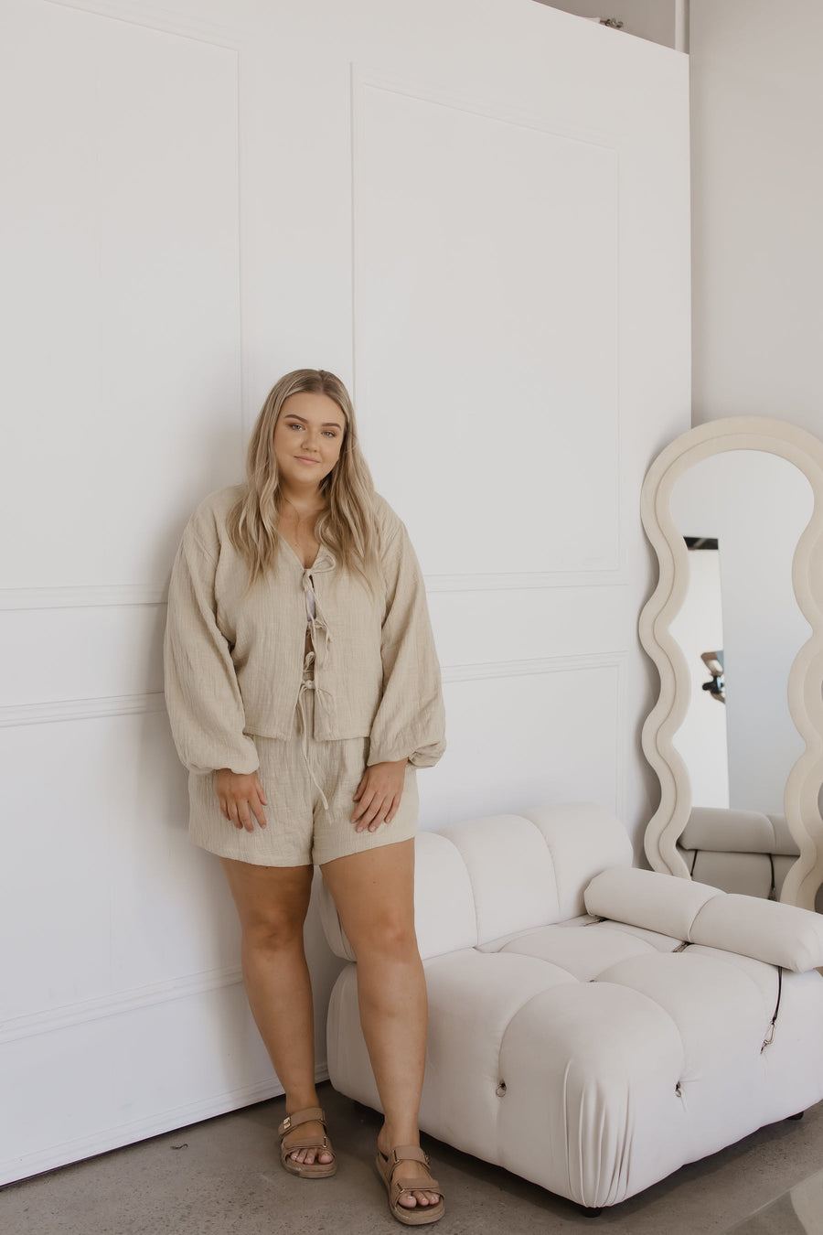 Ziggy Lou - Women's Blouse in Pistachio