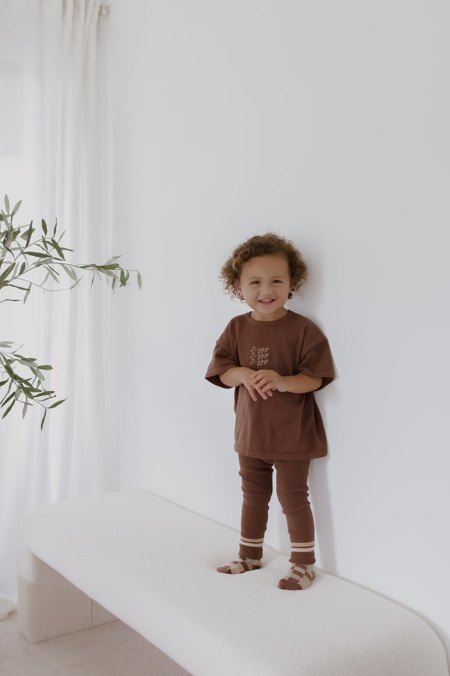 Ziggy Lou - Signature Tee in Chocolate (KIDS)