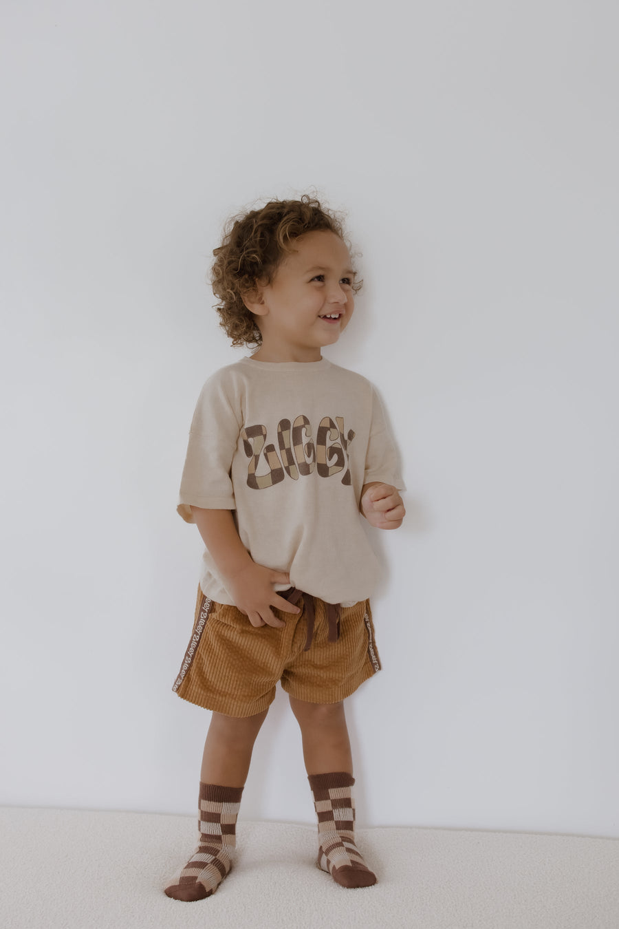 Ziggy Lou - Tee in Checks (KIDS)