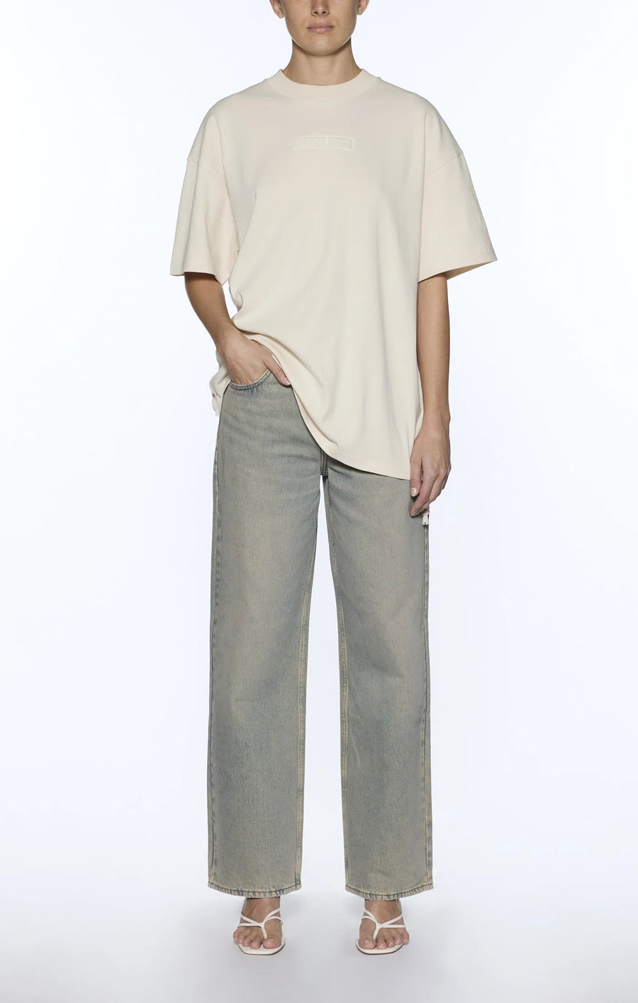 Ksubi - Sott Boyfriend SS Tee Desert in Tan