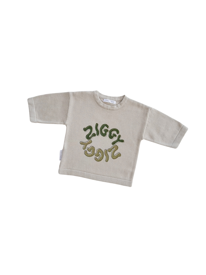 Ziggy Lou - Long Sleeve Tee in Moss