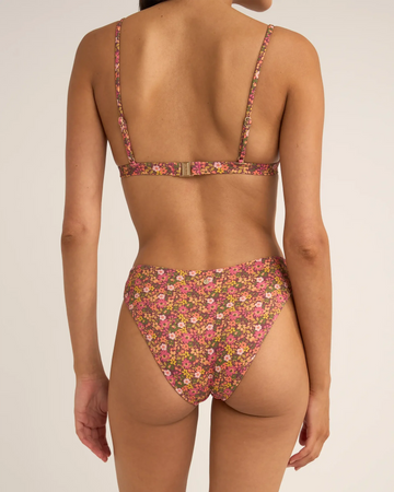 Rhythm - Marie Floral Holiday Pant in Pink