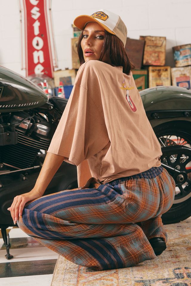 Sabbi - The Very Oversized  The Rodeo Tee in Blush