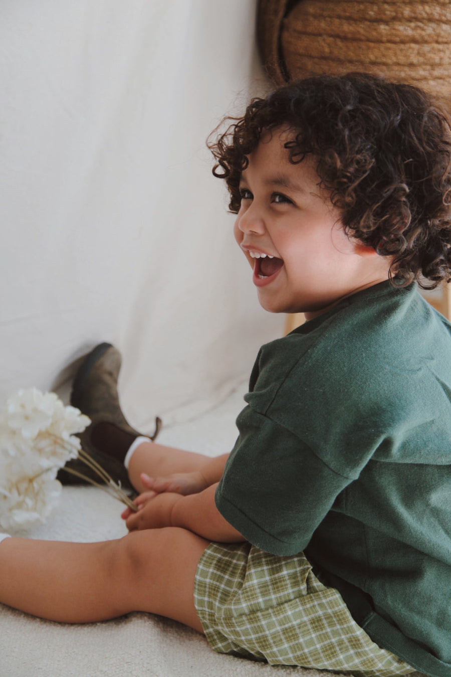 Ziggy Lou - Shorts in Thyme