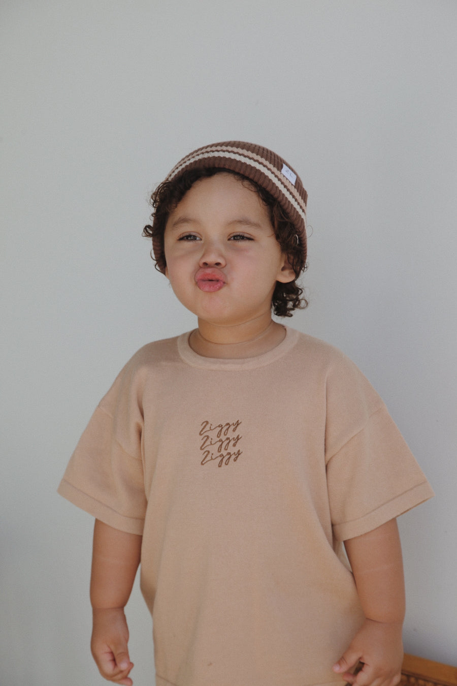 Ziggy Lou - Signature Tee in Pecan (KIDS)
