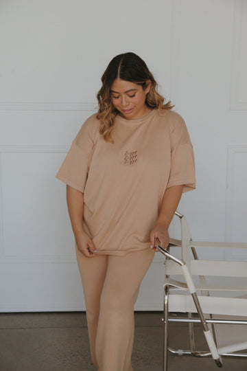 Ziggy Lou - Signature Tee in Pecan (WOMENS)