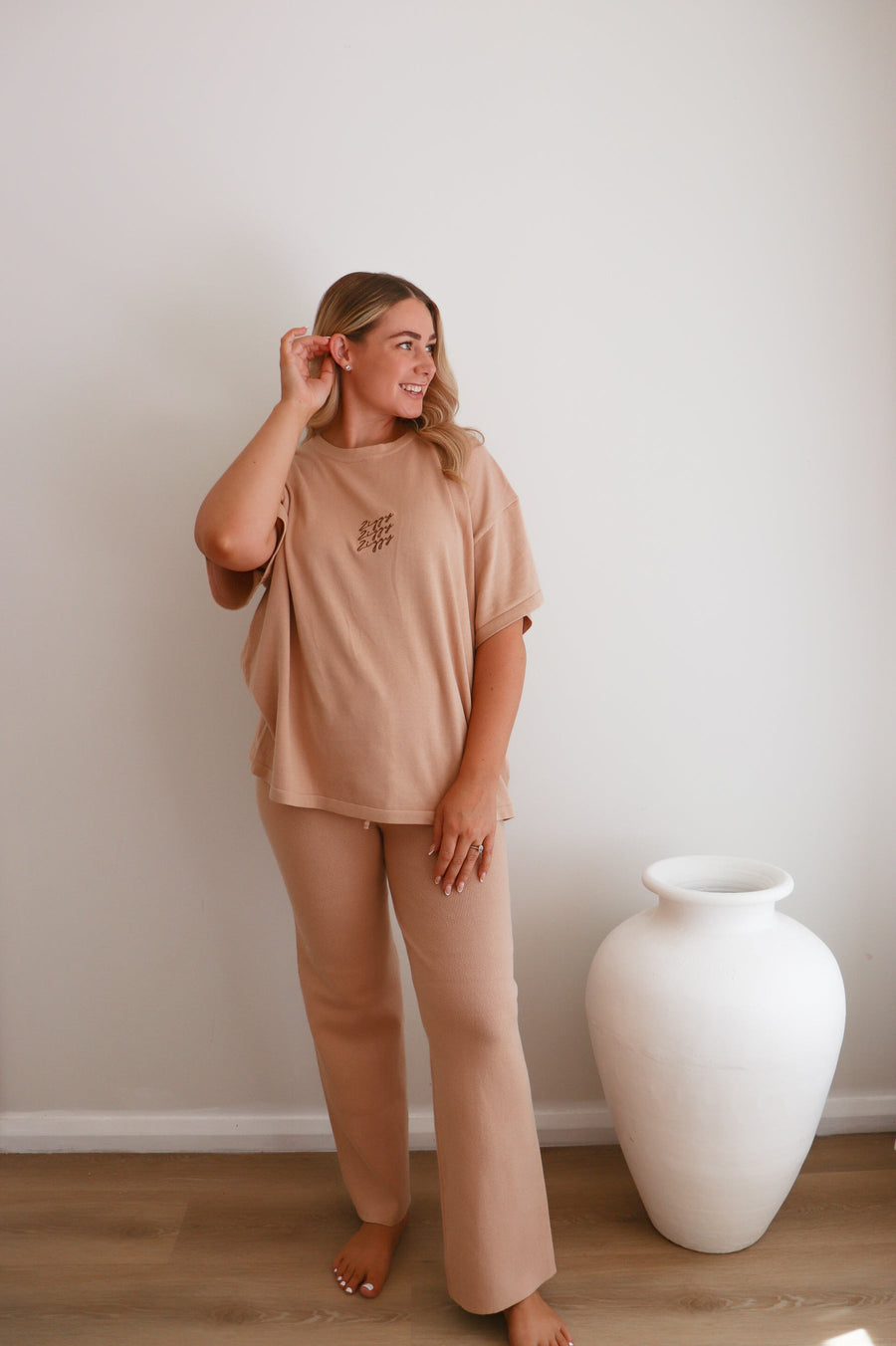 Ziggy Lou - Signature Tee in Pecan (WOMENS)