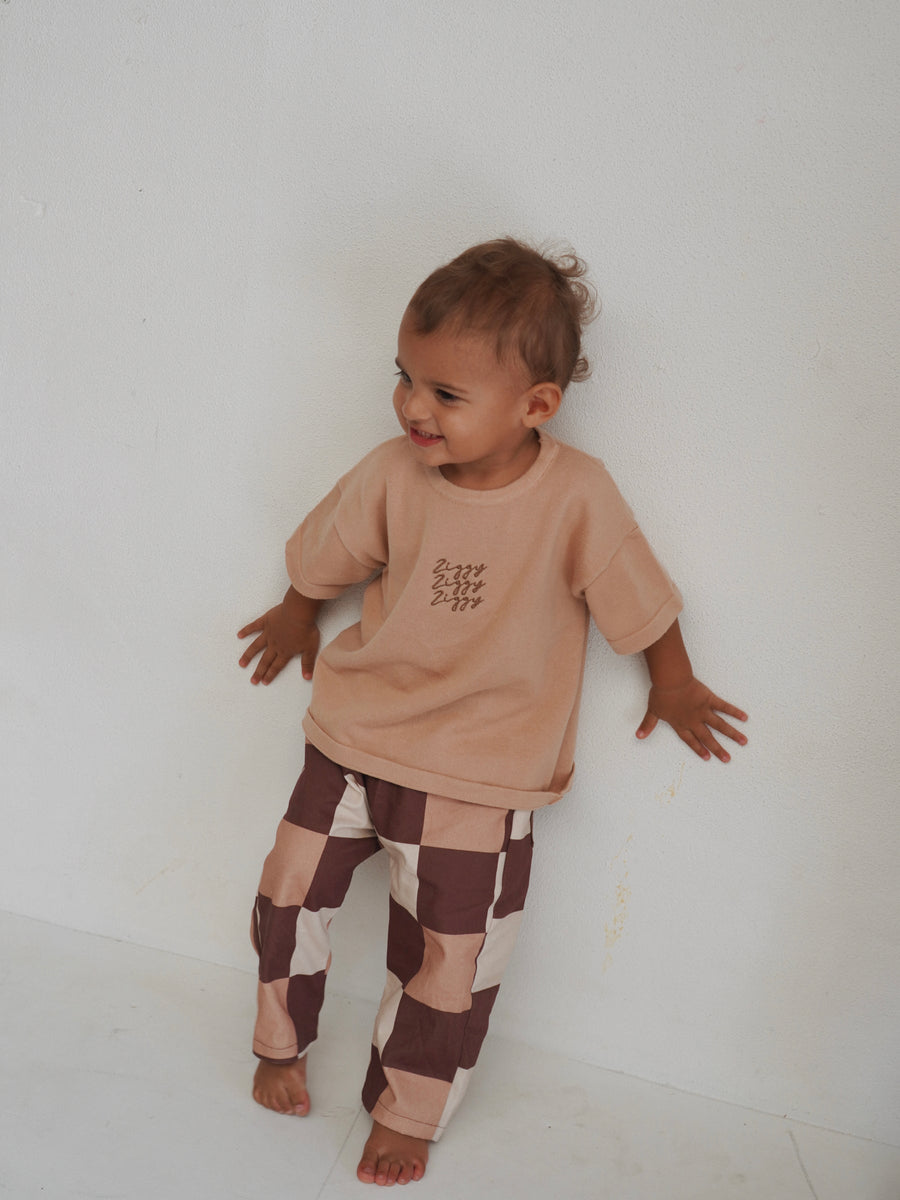 Ziggy Lou - Signature Tee in Pecan (KIDS)