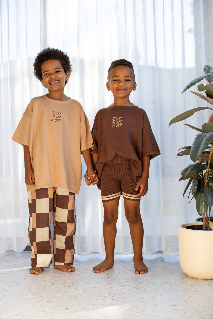 Ziggy Lou - Signature Tee in Pecan (KIDS)