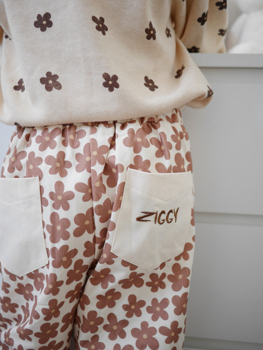 Ziggy Lou - Canvas Pants in Cosmo