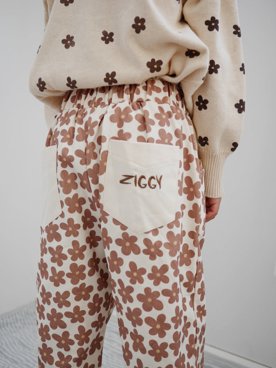 Ziggy Lou - Canvas Pants in Cosmo